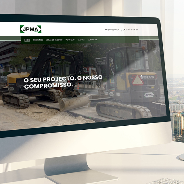 Web design e criação de site JPMA