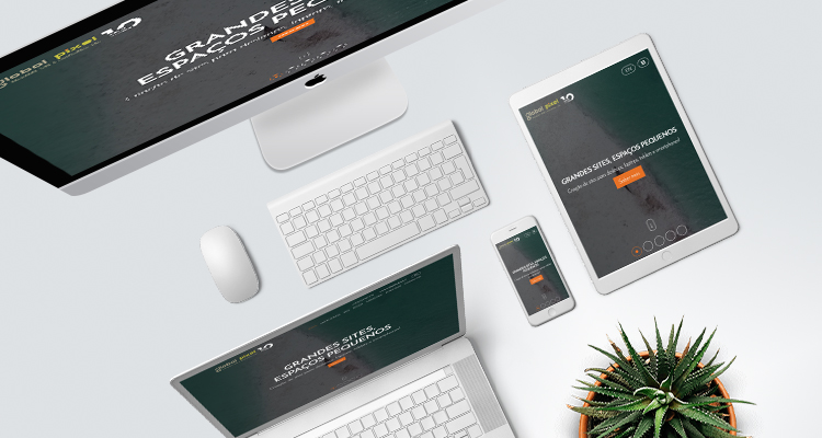 Criação de sites com web design responsivo